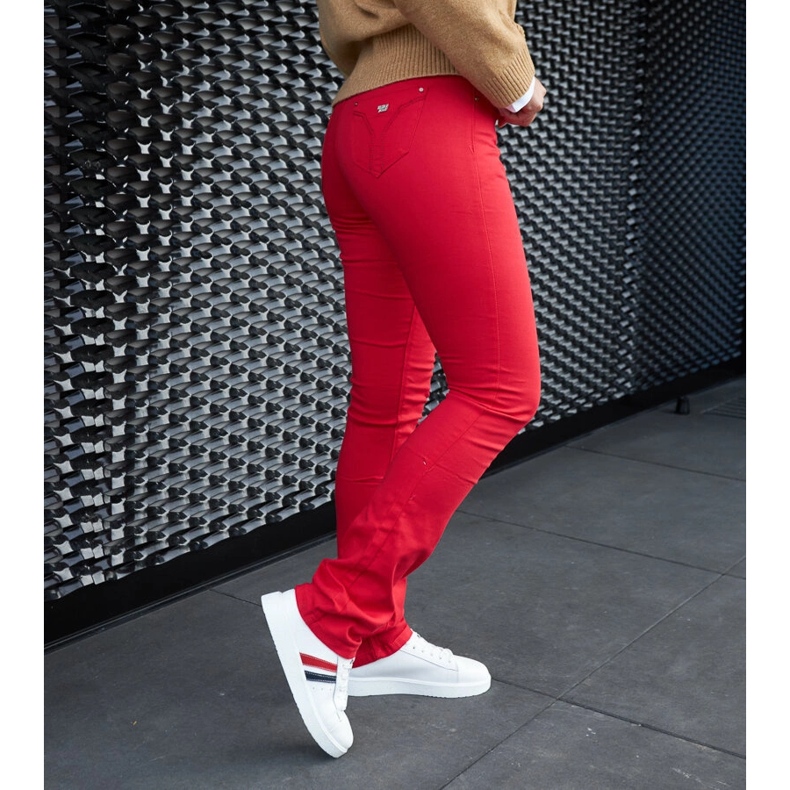 Fehér bőr fűzős tornacipő 1