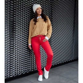 Fehér bőr fűzős tornacipő 2