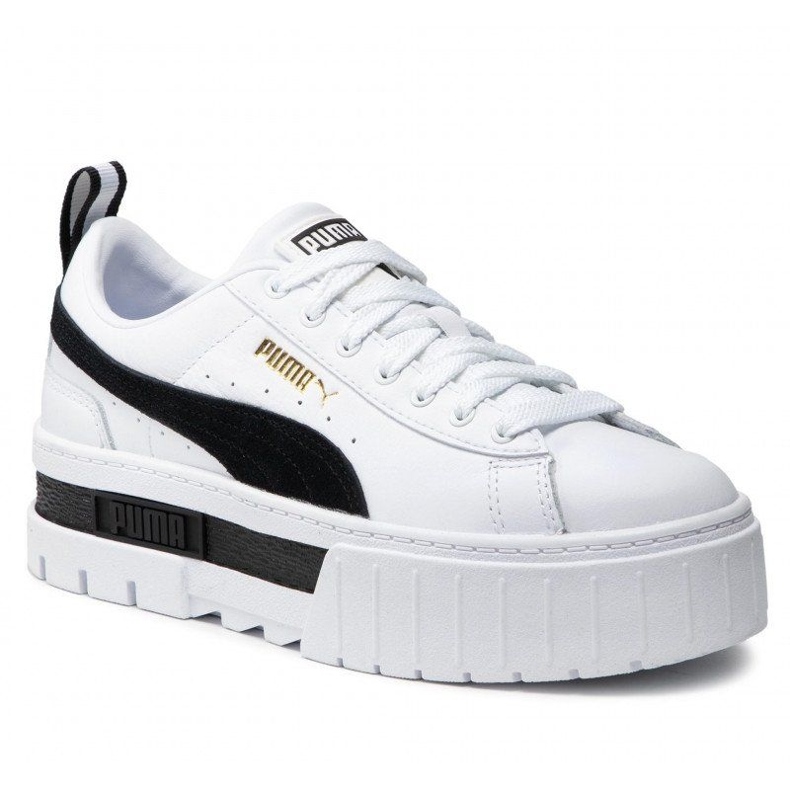 Puma Mayze Leather Wn W cipő 381983-01 fehér 1