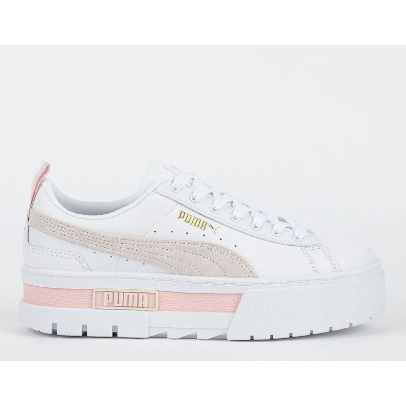 Puma Mayze Leather Wns W 381983-08 cipő fehér 1