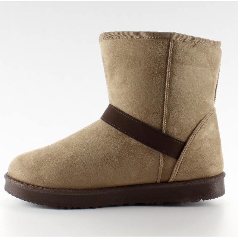 Női Emusy rojtokkal K1661504 Taupe bézs 2