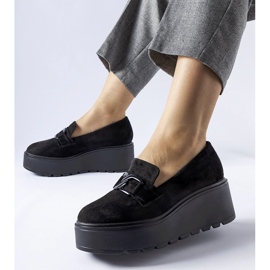 Fekete Orvosi platformcipők 1