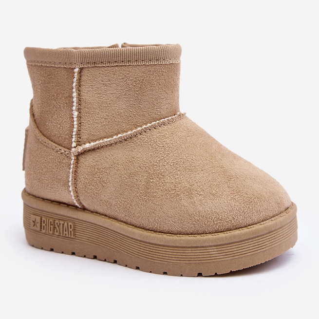 Gyermek szigetelt bebújós hócsizma Bézs Big Star MM374098 2 Gyermek szigetelt bebújós hócsizma Bézs Big Star MM374098 2