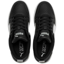 Puma Rebound Layup Lo Sl gyerekcipő fekete 370490 02 1