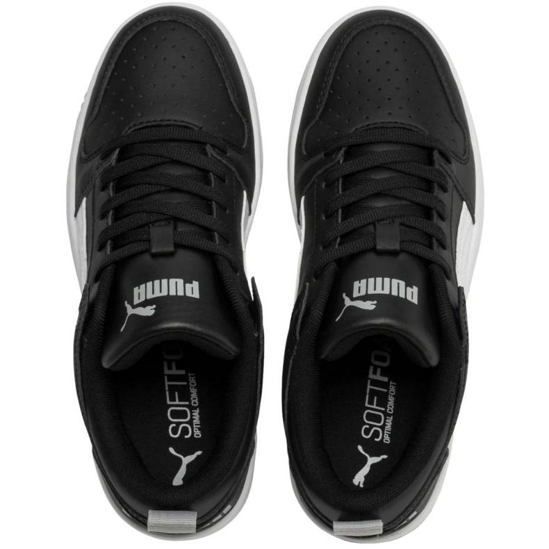 Puma Rebound Layup Lo Sl gyerekcipő fekete 370490 02 1