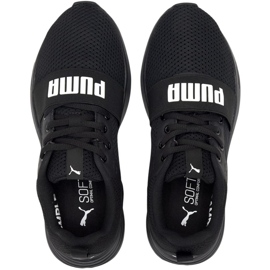 Puma Wired Run Jr. fekete 374214 01 gyerekcipő 1