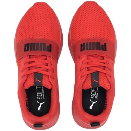 Puma Wired Run Jr. piros gyerekcipő 374214 05 1