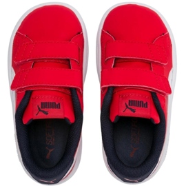 Puma Smash v2 Buck V Ps High Risk R gyerekcipő piros 365183 07 1