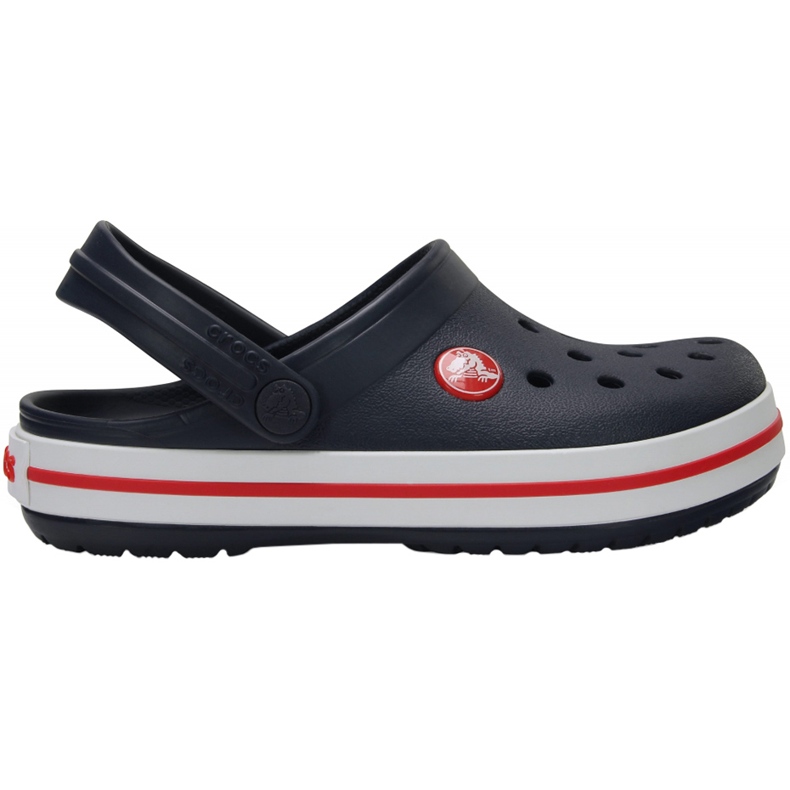 Crocs Kids Crocband Clog gyerekpapucs sötétkék és piros 207006 485 1