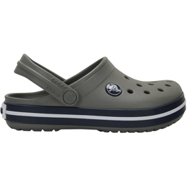 Crocs Kids Crocband Clog gyerekpapucs, szürke és sötétkék 207006 05H 1