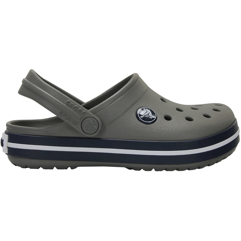 Crocs Kids Crocband Clog gyerekpapucs, szürke és sötétkék 207006 05H 1