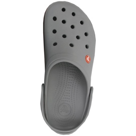 Crocs Crocband Clog férfi klumpa szürke és narancssárga 11016 01U 2