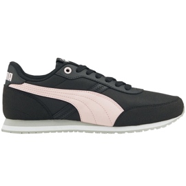 Puma St Runner Essential cipő fekete és rózsaszín 383055 05 1