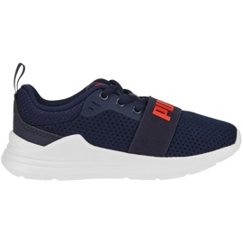 Puma Wired Run Ps gyerekcipő, sötétkék 374216 21 1