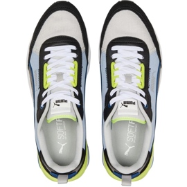 Puma R22 Blue fekete-szürke-kék 383462 11 cipő 2