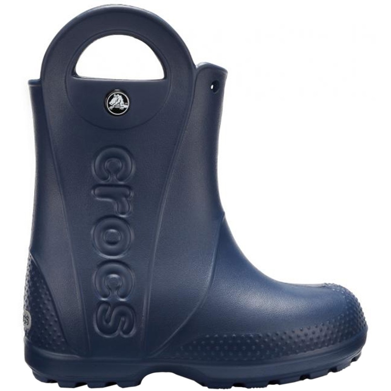 Gyermek Wellington csizma Crocs Handle Rain Boot Kids sötétkék 12803 410 1