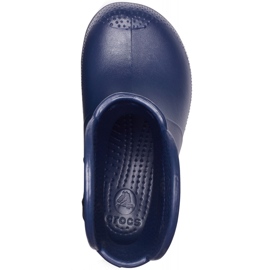 Gyermek Wellington csizma Crocs Handle Rain Boot Kids sötétkék 12803 410 2