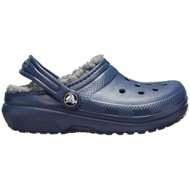 Crocs Lined Clog gyerekpapucs, sötétkék 207009 459 1