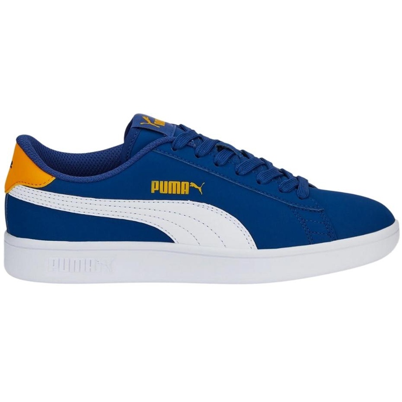 Puma Smash v2 Buck Jr. kék 365182 47 gyerekcipő 1