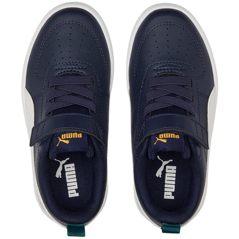 Puma Rickie Ac Ps gyerekcipő, sötétkék-fehér 385836 07 2