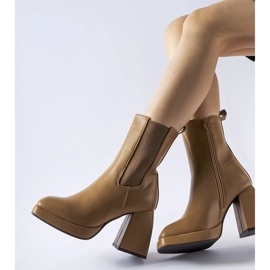 Barna, hőszigetelt Adamo bokacsizma 1