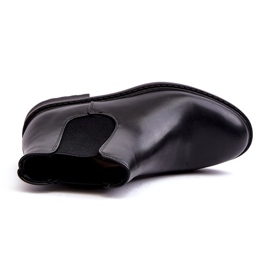 Diamantique Férfi Chelsea csizma alacsony fekete Dymidi 1