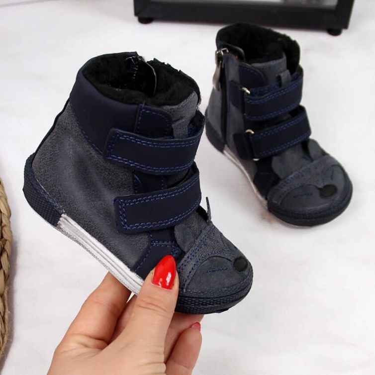 Kornecki tépőzáras bokacsizma Jr 6583 KOR6583A 1