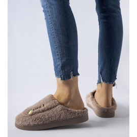 Barna meleg Collinsville papucs 1