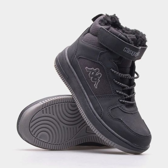 Kappa Shab Fur K Jr 260991K-1111 cipő fekete 1