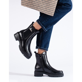 W. Potocki Potocki fekete női Chelsea csizma 2 W. Potocki Potocki fekete női Chelsea csizma 2