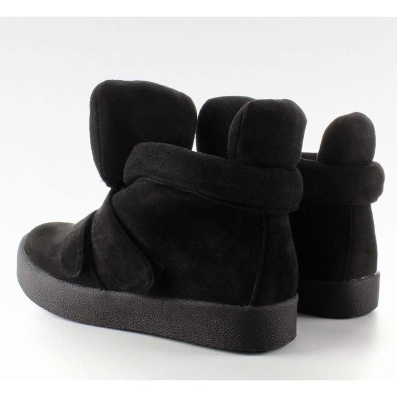 GF-jx29 Fekete velúr tornacipő 1