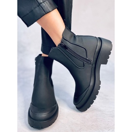 Carey Black Jodhpur csizma fekete 1
