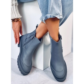 Carey LT.BLUE Jodhpur csizma kék 1