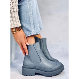 Carey LT.BLUE Jodhpur csizma kék 2