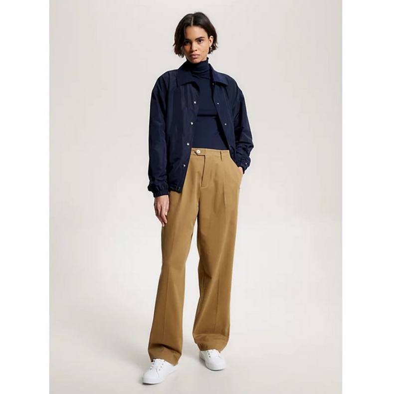 Tommy Hilfiger Golden Hw Court Sneaker W cipő FW0FW075600K7 fehér 1