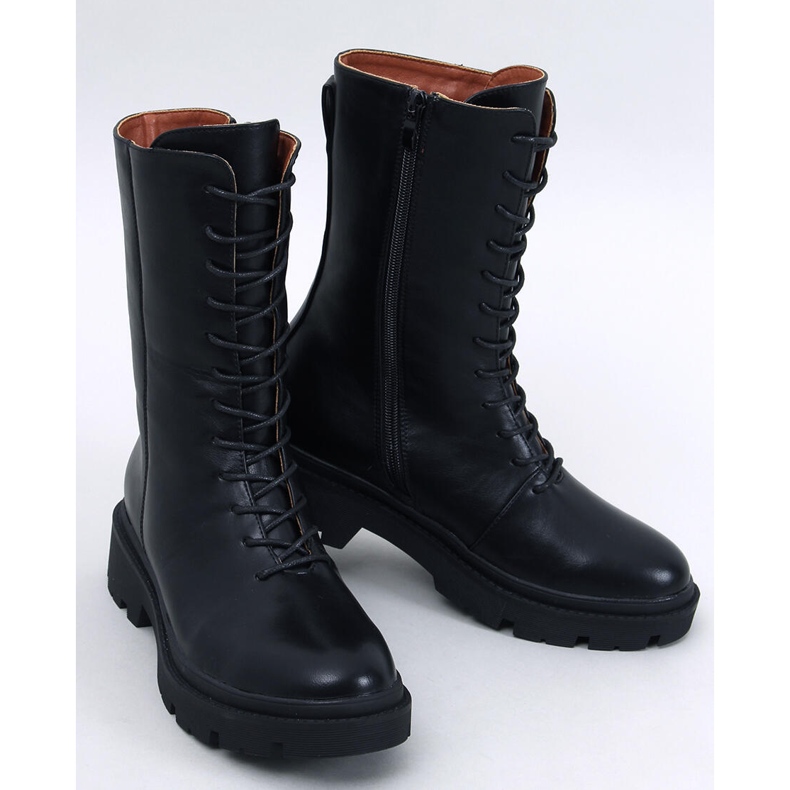 Heap Nero fűzős bokacsizma fekete 1