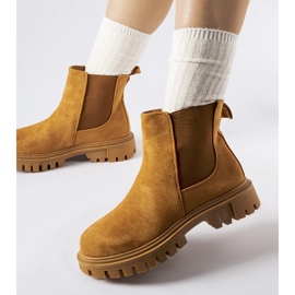 Davenport karamell felbújós bokacsizma barna 1 Davenport karamell felbújós bokacsizma barna 1