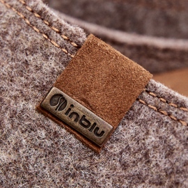 Inblu férfi megelőző papucs SI000001 bézs 2