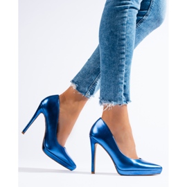 Blue Shelovet magassarkú pumpák lila 2