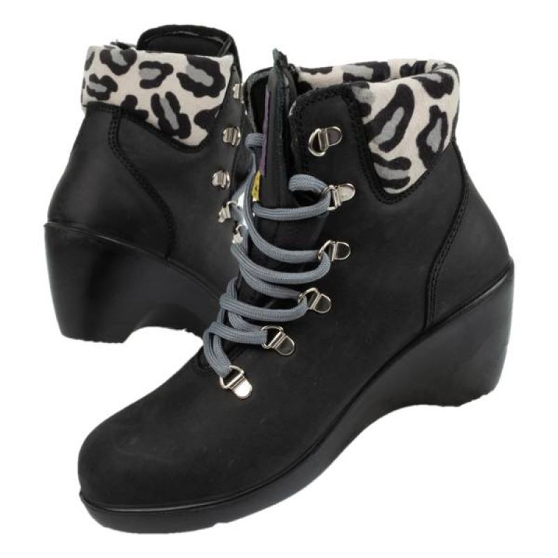 Biztonsági munkacsizma Lavoro W 6033.05 fekete 2