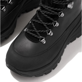 FitFlop Neo-D-Hyker vízálló szövet/velúr járócipő W GP3-090 fekete 1