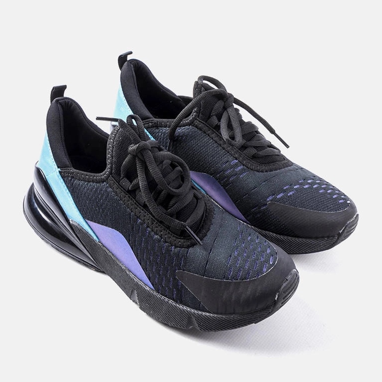 Fekete Pellius sportcipő 1