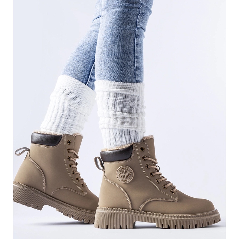 Barna szigetelt Medole csizma 1