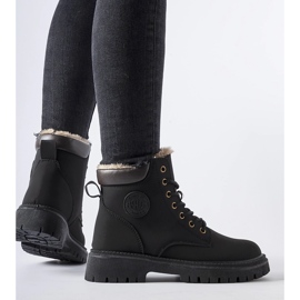 Fekete szigetelt Medole csizma 1