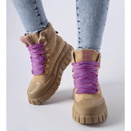 Barna szigetelt Ottiol platform tornacipő 1 Barna szigetelt Ottiol platform tornacipő 1