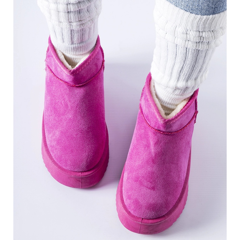 Rózsaszín szigetelt hócsizma a Miso platformon 2