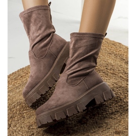 Makayla barna női csizma 1