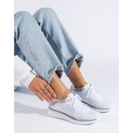 Fűzős sportcipő fehér 1