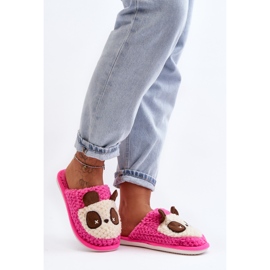 Meleg női papucs, rózsaszín Priseth 1