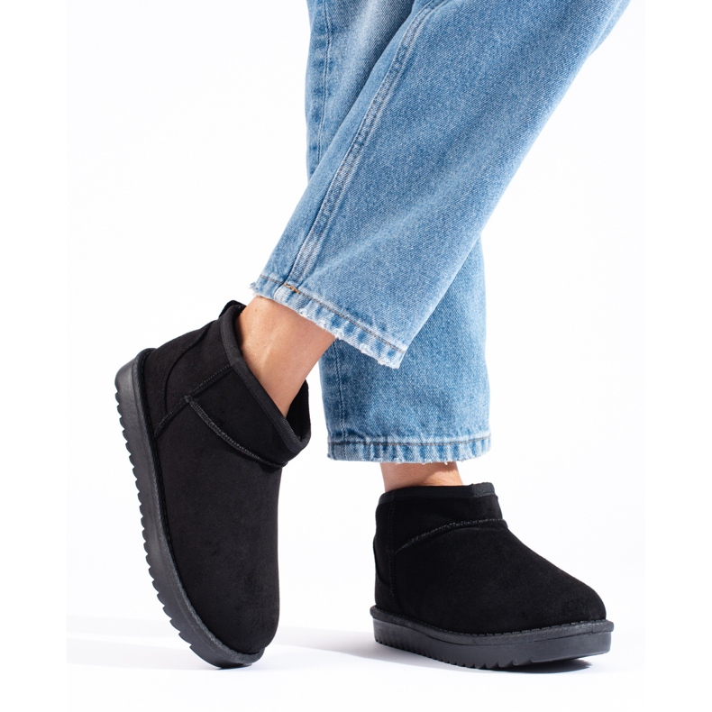 Fekete női Shelovet hócsizma 2